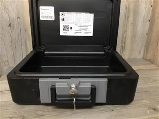 【新品未開封】Sentry Safe 金庫 1160 セントリー ポータブル耐火保管庫 フラットキー式 1160 7.2kg